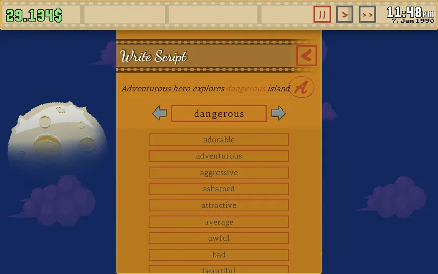 Скриншот 2 к игре Movie Tycoon Simulator 2020