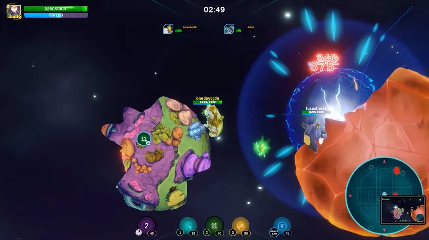Скриншот 1 к игре Gravity Blasters