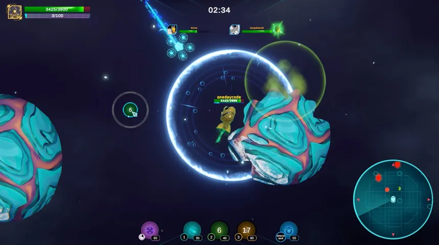 Скриншот 2 к игре Gravity Blasters