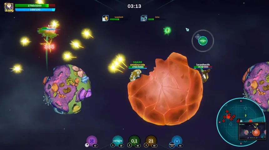 Скриншот 4 к игре Gravity Blasters