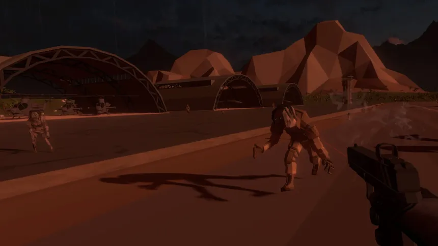 Скриншот 1 к игре POSTZ: ZOMBIES VR