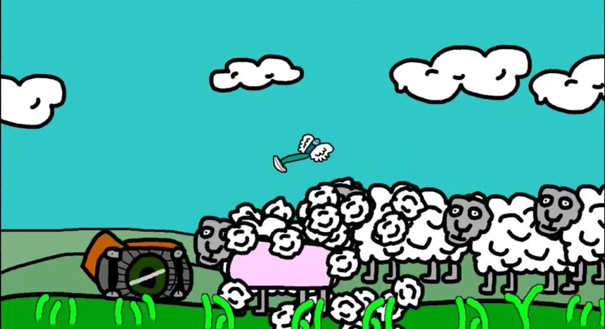 Скриншот 2 к игре Sheep Cutter