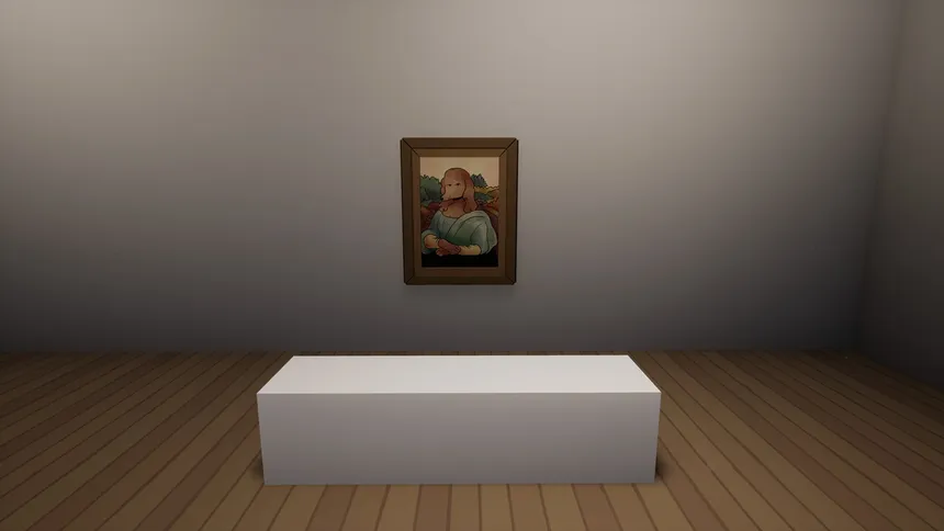 Скриншот 1 к игре Ruff Night At The Gallery