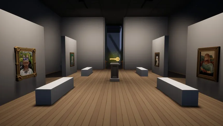 Скриншот 3 к игре Ruff Night At The Gallery