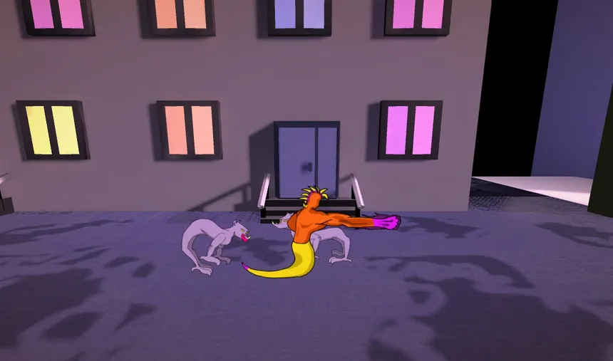 Скриншот 1 к игре Monsters, Briefcase and Road
