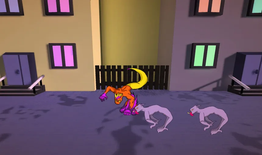 Скриншот 2 к игре Monsters, Briefcase and Road