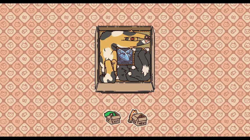 Скриншот 1 к игре Box Cats Puzzle