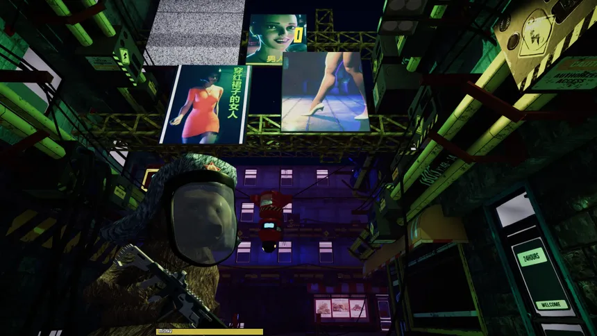 Скриншот 1 к игре BEAR, VODKA, BALALAIKA: Cyberpunk