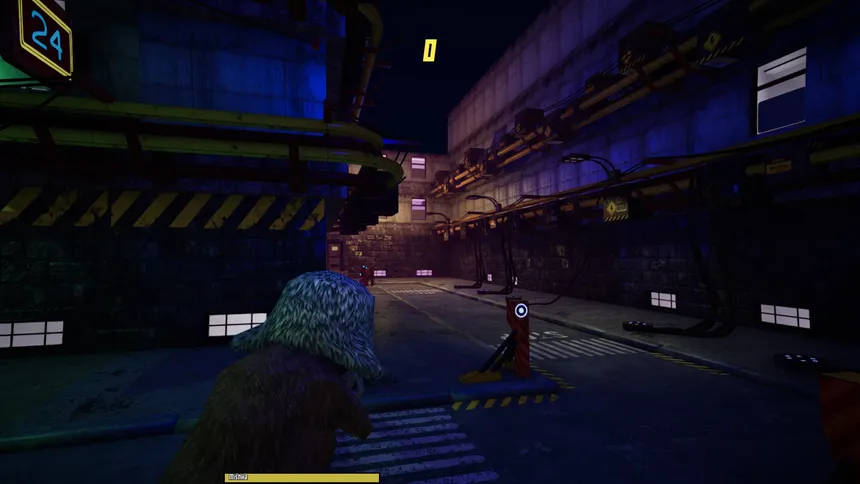 Скриншот 2 к игре BEAR, VODKA, BALALAIKA: Cyberpunk
