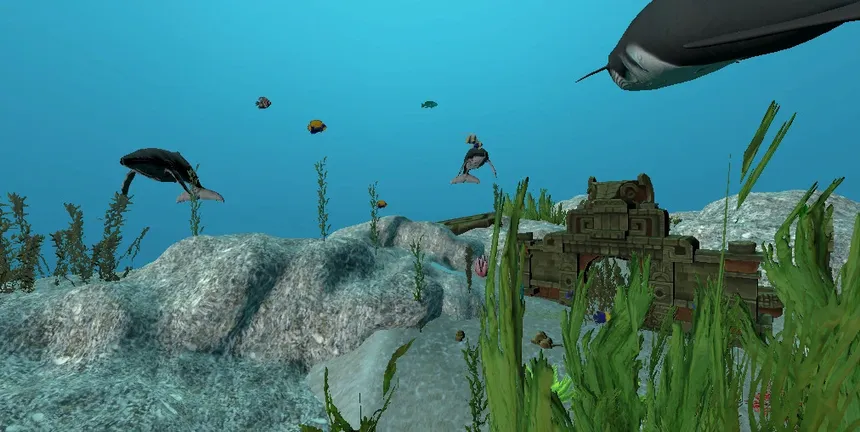 Скриншот 1 к игре VR Atlantis Search: with Deep Diving
