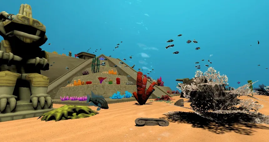 Скриншот 2 к игре VR Atlantis Search: with Deep Diving