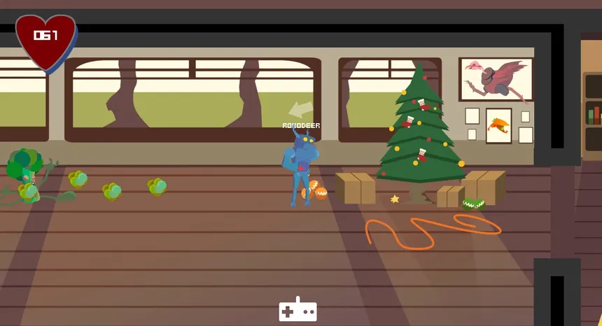Скриншот 1 к игре Christmas Rampage