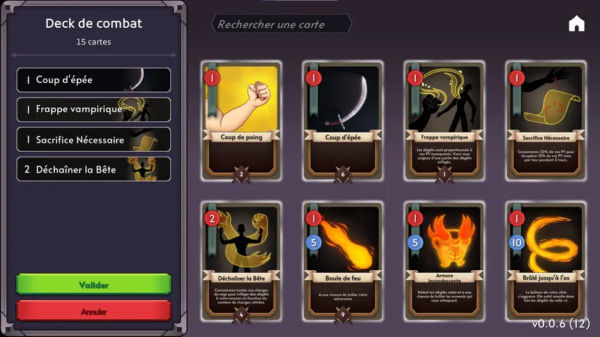 Скриншот 3 к игре Tales of Finariel : Card based RPG