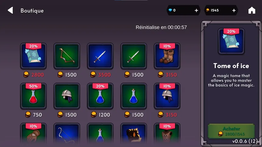 Скриншот 8 к игре Tales of Finariel : Card based RPG