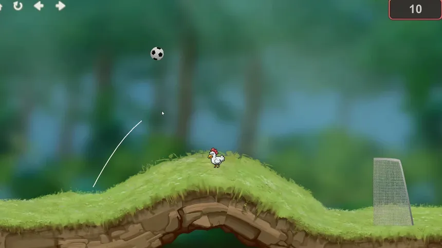 Скриншот 2 к игре football girl