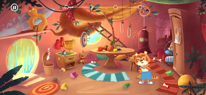 Скриншот 4 к игре Jungle Town: Birthday quest