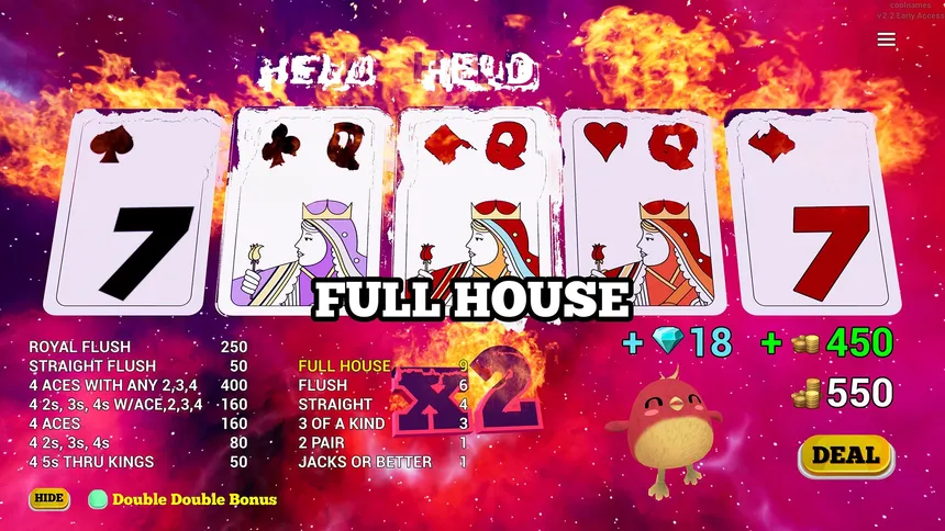 Скриншот 1 к игре Vidya Poker