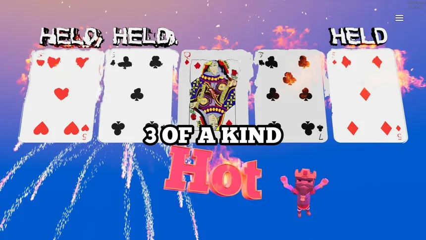 Скриншот 2 к игре Vidya Poker