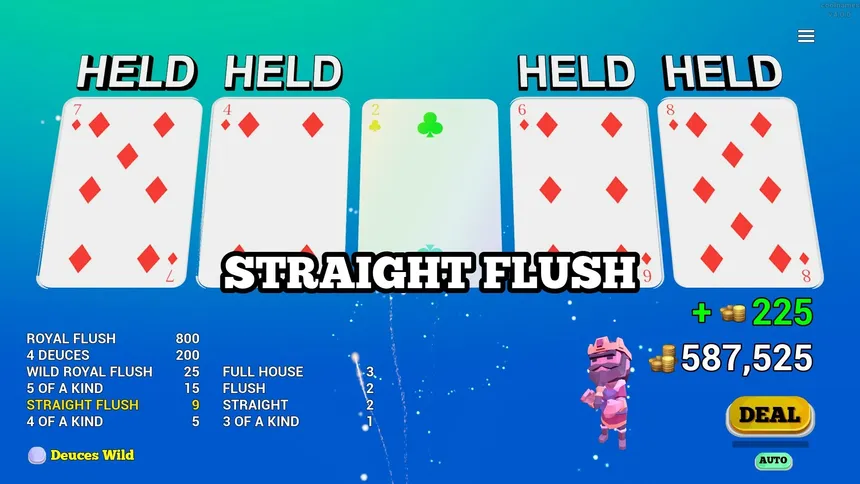 Скриншот 3 к игре Vidya Poker