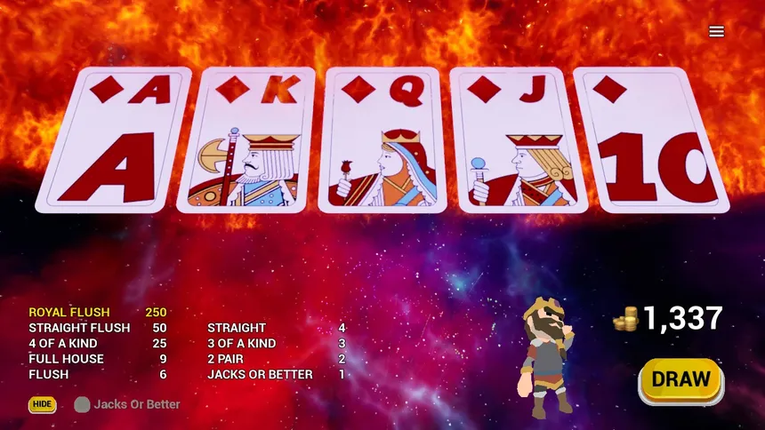 Скриншот 7 к игре Vidya Poker