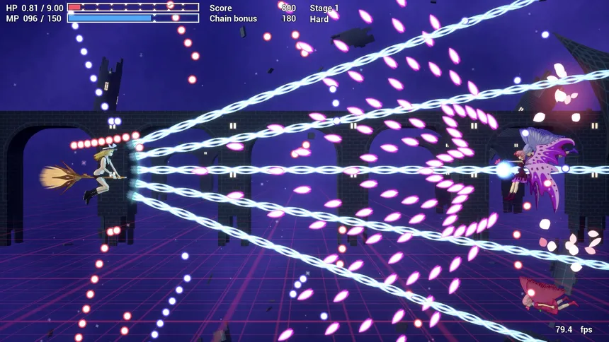 Скриншот 3 к игре Touhou Multi Scroll Shooting 2