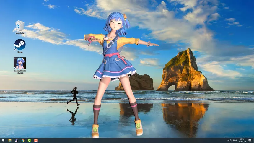 Скриншот 6 к игре DesktopMMD3:Miss Fish