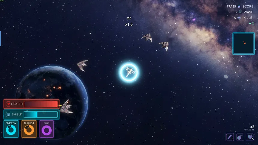 Скриншот 1 к игре Quasar