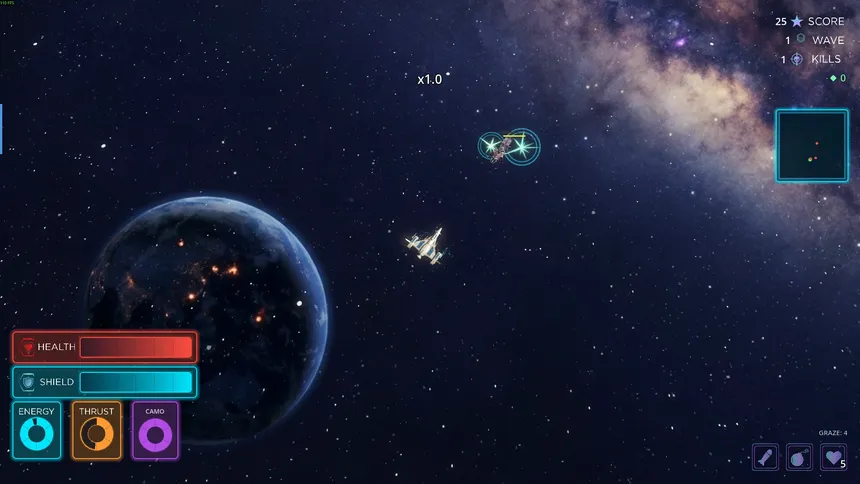 Скриншот 2 к игре Quasar