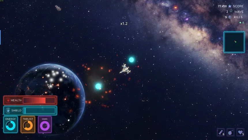 Скриншот 3 к игре Quasar