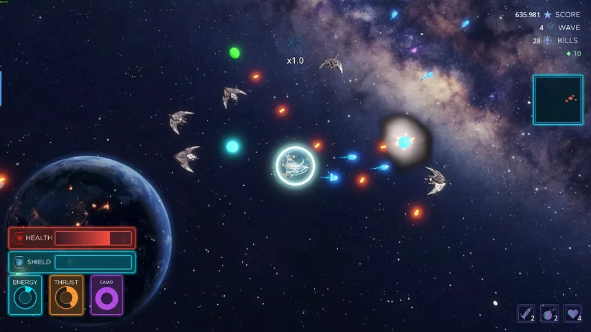 Скриншот 4 к игре Quasar