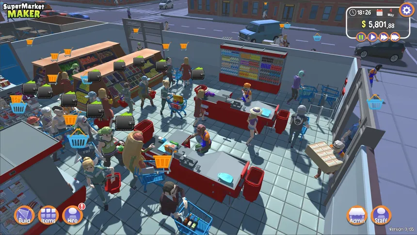 Скриншот 3 к игре Supermarket Maker