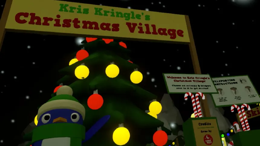 Скриншот 1 к игре Kris Kringle's Christmas Village VR