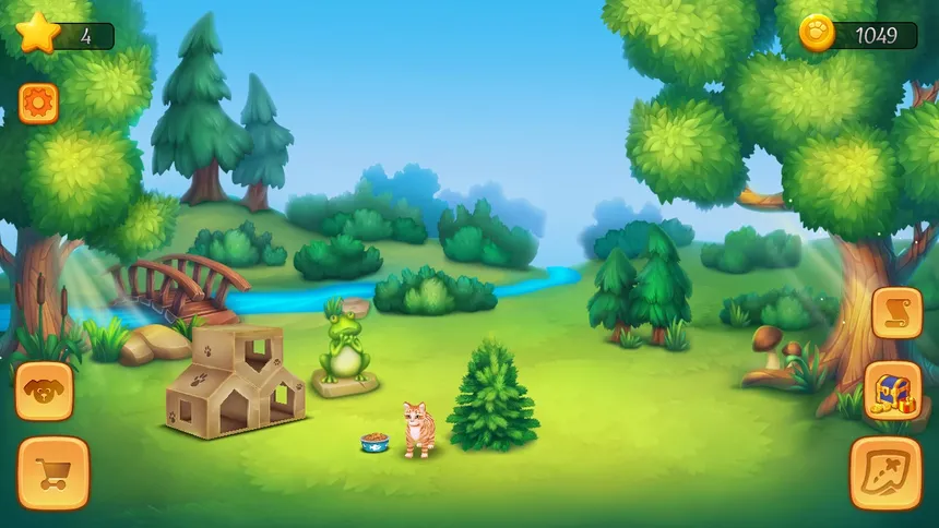 Скриншот 1 к игре World of Pets: Match 3 and Decorate