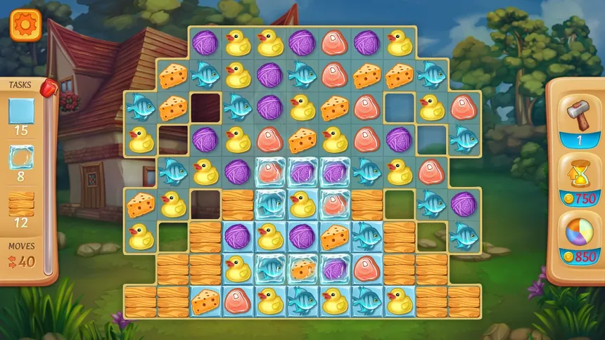 Скриншот 4 к игре World of Pets: Match 3 and Decorate