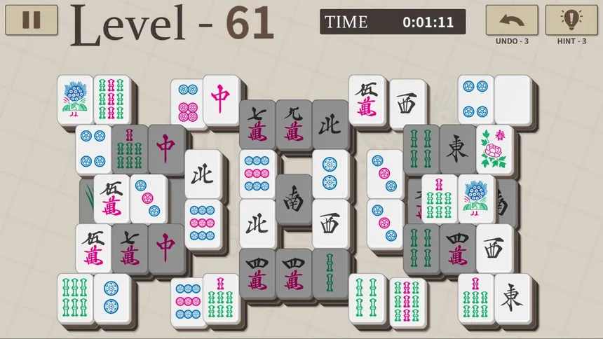 Скриншот 4 к игре Mahjong Solitaire 100