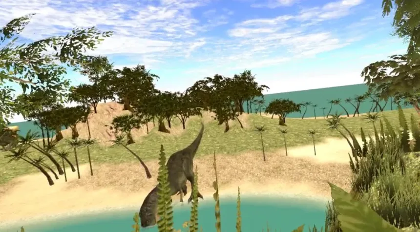 Скриншот 3 к игре VR Jurassic Escape