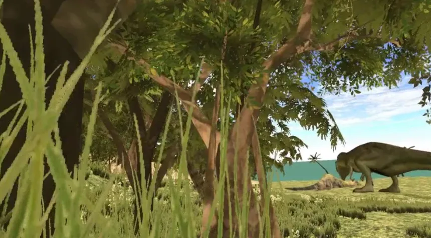 Скриншот 4 к игре VR Jurassic Escape