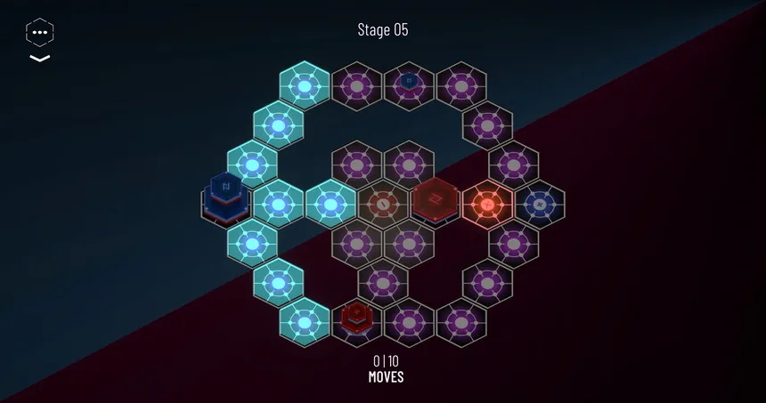 Скриншот 3 к игре Hanoi Puzzles: Magnetrix