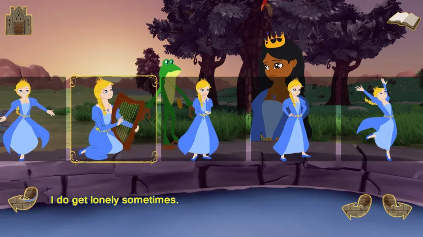 Скриншот 7 к игре Frog's Princess