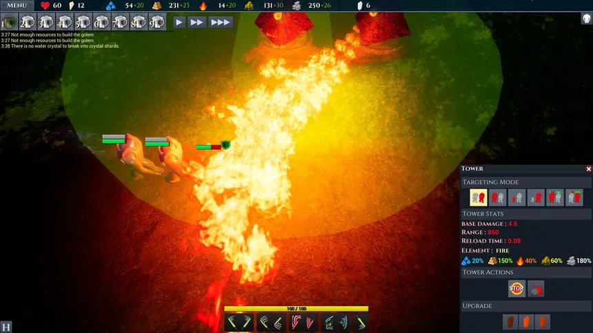 Скриншот 4 к игре Golems TD