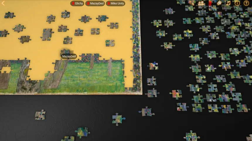 Скриншот 2 к игре Puzzle Together Multiplayer Jigsaw Puzzles