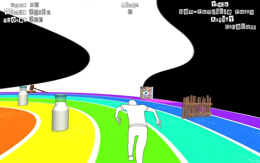Скриншот 1 к игре The Infinite Trial of a Hopeless Man Running