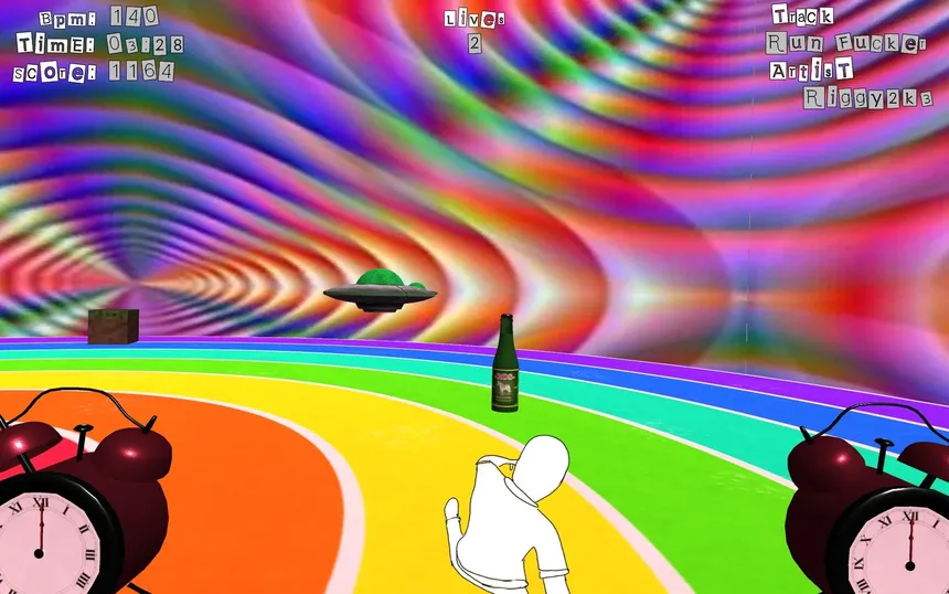 Скриншот 5 к игре The Infinite Trial of a Hopeless Man Running