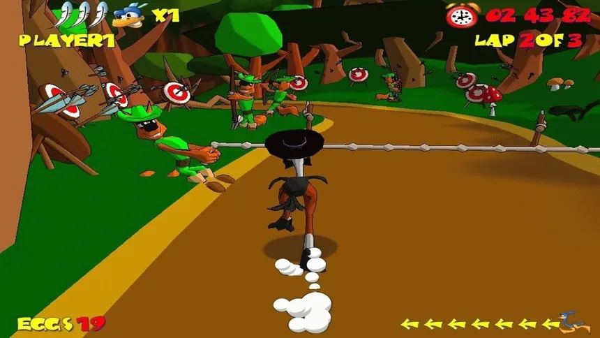 Скриншот 1 к игре Ostrich Runner