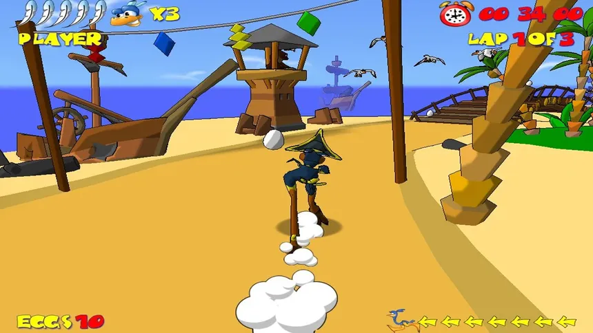 Скриншот 2 к игре Ostrich Runner