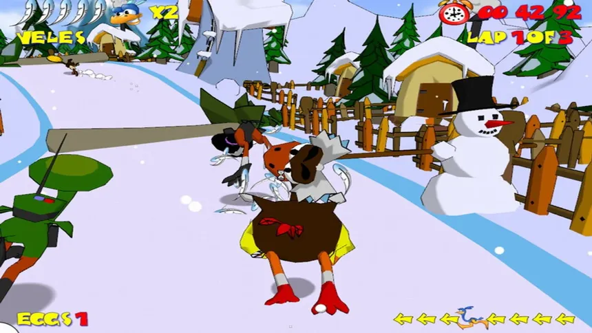 Скриншот 5 к игре Ostrich Runner