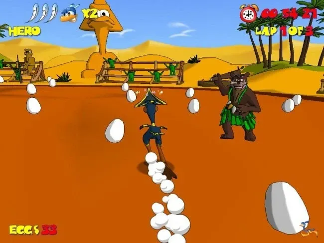 Скриншот 6 к игре Ostrich Runner