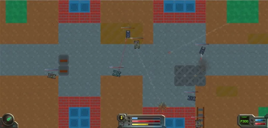 Скриншот 2 к игре Super tanks RPG