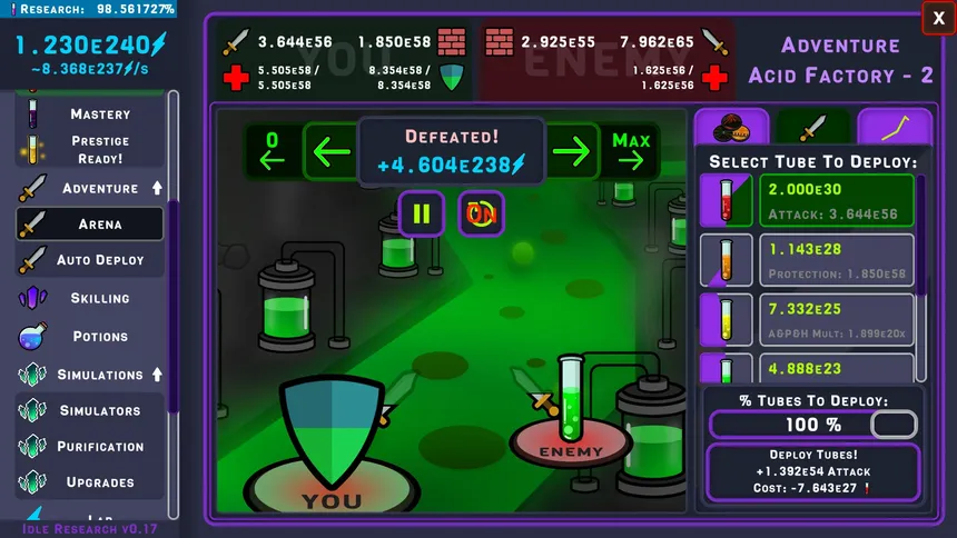 Скриншот 5 к игре Idle Research