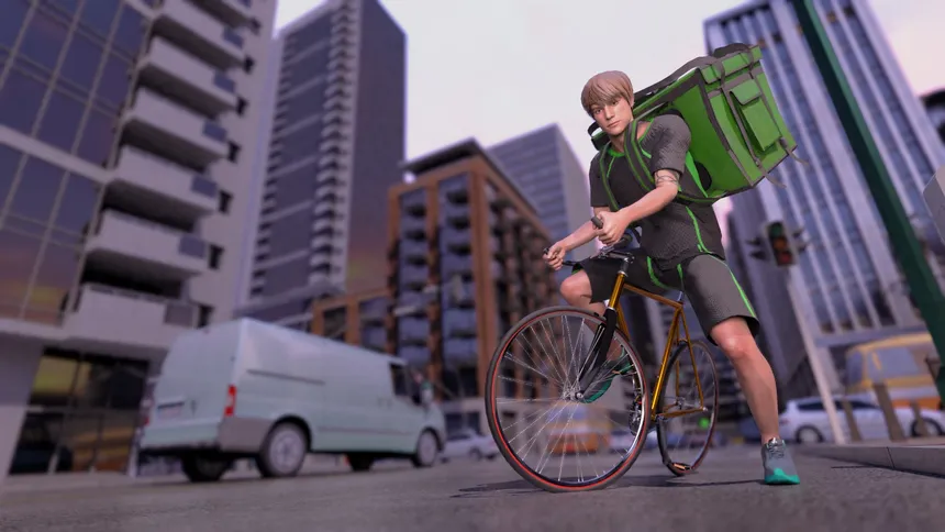 Скриншот 3 к игре Bike Messenger